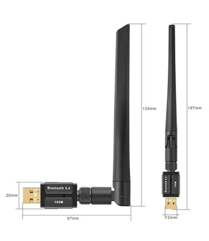 Bluetooth 5.4 USB – беспроводной адаптер для ПК и ноутбуков
