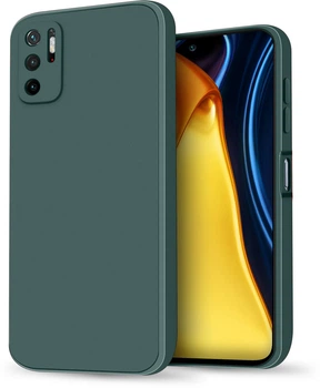 Силіконовий чохол HardCorner Xiaomi Poco M3 Pro 5G (з мікрофіброю) Green (34854-08)