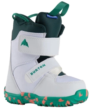 Ботинки сноубордические Burton Mini Grom 2026 24 White/Green (1092-9010510768902)