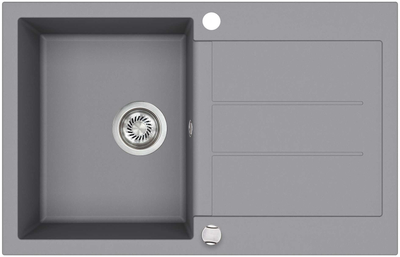 Zlew kuchenny AquaSanita Tesa SQT101-202AW