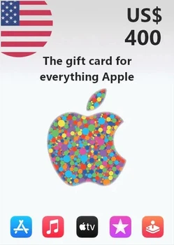 Подарункова карта iTunes 400 USD Gift Card | USA обліковий запис тільки (Ключ активації)