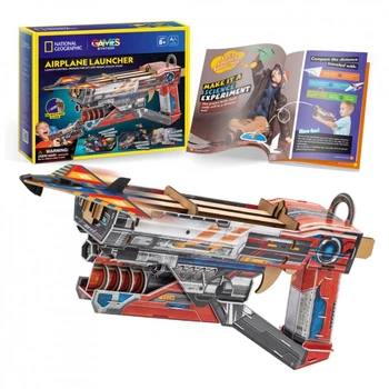 Пазл Cubic Fun Набор для моделирования STEM Пусковая установка для самолетов (DS1091h) (267244)