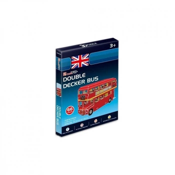 Пазл Cubic Fun 3D Автобус Дабл Декер серия мини (S3018h) (266692)