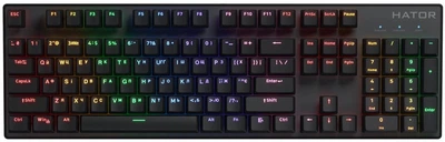 Клавиатура Hator Icefall Mecha Rainbow (HTK104UA) RGB-подсветка черная