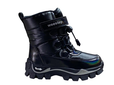 Дитячі зимові черевики для дівчинки Weestep 68152BK 27 чорний (10061)