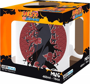 Чашка ABYstyle Naruto Shippuden Itachi Uchiha 460 мл (3665361153436)