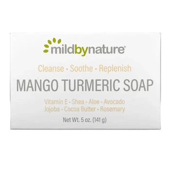 Мило з манго та куркумою Mild By Nature Mango Turmeric Bar Soap, 141 г