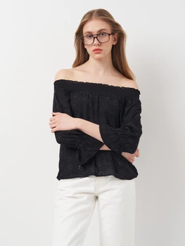 Блуза H&M 32 Черный 0596346_14