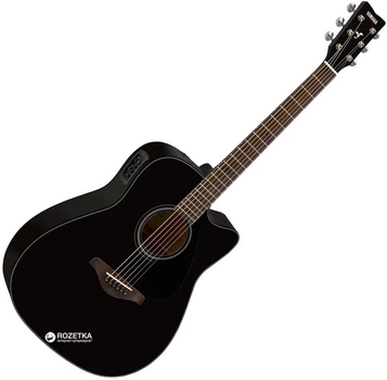 Гитара электроакустическая Yamaha FGX800C Black (FGX800C BLK)