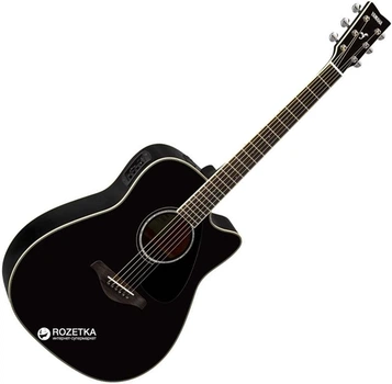 Гітара електроакустична Yamaha FGX830C Black (fgx830c bl)