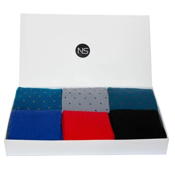 Набір Шкарпеток NS – Nosy Stylno Everyday Spot & Stripe Socks Collection 41-43 Кольорові