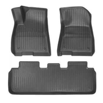 Комплект килимків Baseus T-Space Series 3-Piece Floor Mat for Tesla Model 3 C20251300111-00