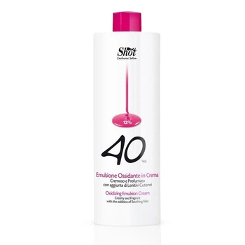Мягкий проявитель Shot Scented Oxi Emulsion Cream 40 Vol. для окрашивания волос, 1000 мл