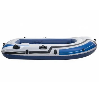 Лодка надувная JR-2300 3-х местная, 1 подушка, насос, вёсла, 225х133х41см (17310)