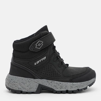 Детские зимние ботинки для мальчика Lotto Alderton Mid K 2600400K-1116 32 Черный/Серый (4068577031465)