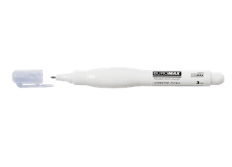 Коректор-ручка BUROMAX 1050 3мл із метал.нак. (24), /BM.1050/