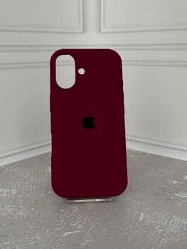 Чехол Premium Silicone Case Full для iPhone 17 Marsala