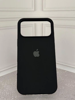 Чехол Premium Silicone Case Full для iPhone 17 Pro Black