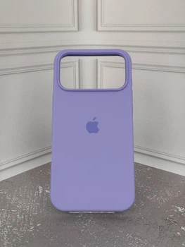 Чехол Premium Silicone Case Full для iPhone 17 Pro Max light purple