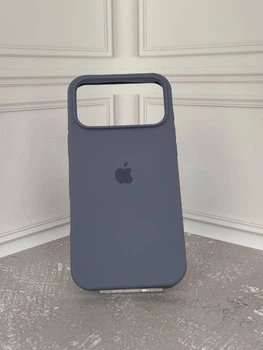 Чехол Premium Silicone Case Full для iPhone 17 Pro Max Lavender Gray