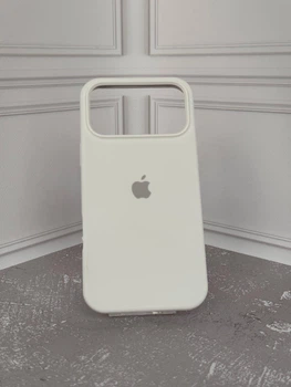 Чехол Premium Silicone Case Full для iPhone 17 Pro White
