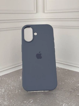 Чехол Premium Silicone Case Full для iPhone 17 Lavender Gray