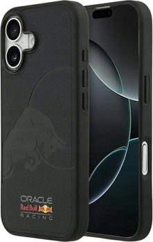 Etui Red Bull Meshed Debossed Bull MagSafe do Apple iPhone 17 Navy Blue (3666339526894)