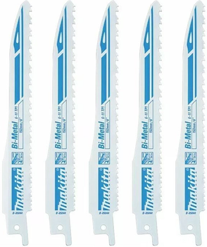Zestaw brzeszczotów do pił szablastych Makita 152 x 0.9 mm 5 szt (B-05044)