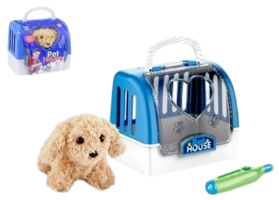 Інтерактивна іграшка Swede Тварини, собачка з аксесуарами в переносному контейнері (5902496201631)