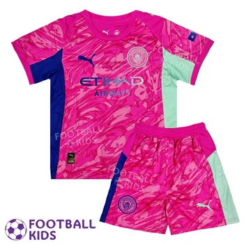 Форма для воротаря дитяча Манчестер Сіті 2025-2026 Goalkeeper Pink 125-135 см (4458-4)