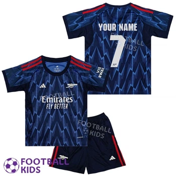 Футбольная форма для детей с Вашей фамилией Арсенал 2026 Away 145-155 см (set44531-132036-4)