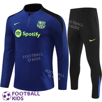 Дитячий футбольний костюм Барселона 2024-2025 Training Blue/Green 145-155 см (3620-4)