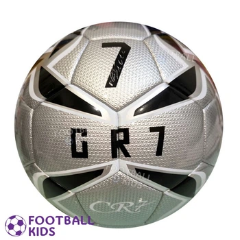 Футбольный мяч Ronaldo Silver CR7 №5 (3543-4)