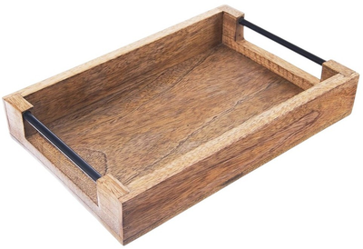 Taca do serwowania Orion Mango drewniana 30.5 x 20.5 x 6 cm (8592381201821)