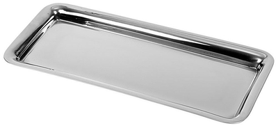 Taca do serwowania Orion stalowa 39 x 2 x 17 cm (8592381003692)