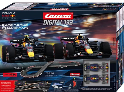 Tor samochodowy Carrera Digital 132 Verstappen & S. Perez RB20 7.3 m + 2 samochody (4007486300484)