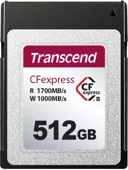 Karta pamięci Transcend CFexpress Type B 512GB (TS512GCFE820)