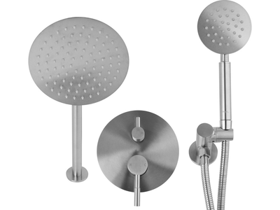 Podtynkowy system prysznicowy Fala Steely R (5906083044991)