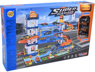 Паркінг Meet Hot зі світлом, звуками та машинками (5902496198719)