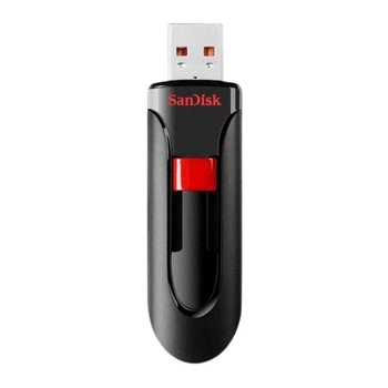 USB флеш-накопитель SanDisk Cruzer Glide 32Gb 2.0 (SDCZ60-032G-B35) Black/Red [66237]