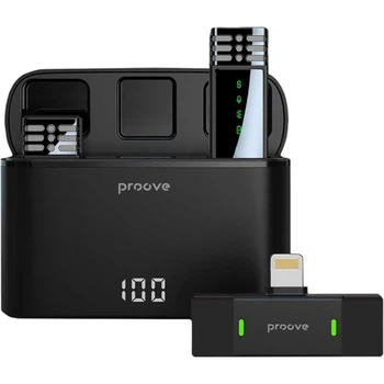 Мікрофонна радіосистема Proove Record Lightning Black (PMRC00010102)