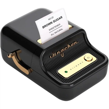 Портативний термопринтер для етикеток Niimbot B21S Black [119001]