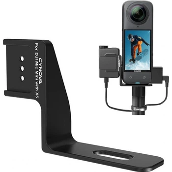 Крепление Cynova C-X5-CS03 для приемника DJI Mic Mini на экшн-камеры Insta360 X5 [142734]