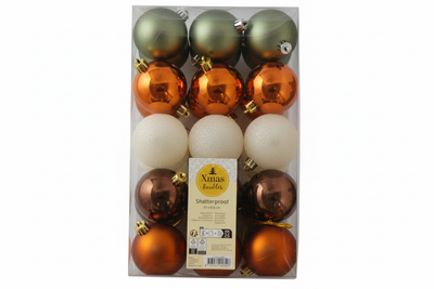Набір ялинкових куль Xmas 30 шт. (NY4264130820250)