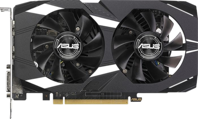 Видеокарта GeForce GTX 1050 2GB Asus Dual V2 (DUAL-GTX1050-2G-V2) Б/У