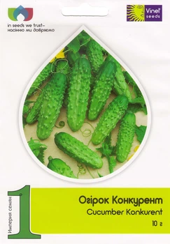 Семена огурца Конкурент 10 г, Vinel' Seeds