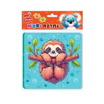 Пазлы детские Vladi Toys "Ленивец и коала" мягкие VT1102-40
