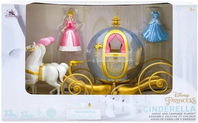 Игровой набор Золушка с каретой и лошадьми Cinderella Horse and Carriage Play Set