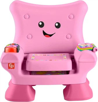 Інтерактивна іграшка Fisher-Price Стілець-крісло JFF07 — розумне місце для гри та навчання!