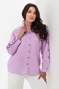 Рубашка Garne 48(XL) Фиолетовый (125254)